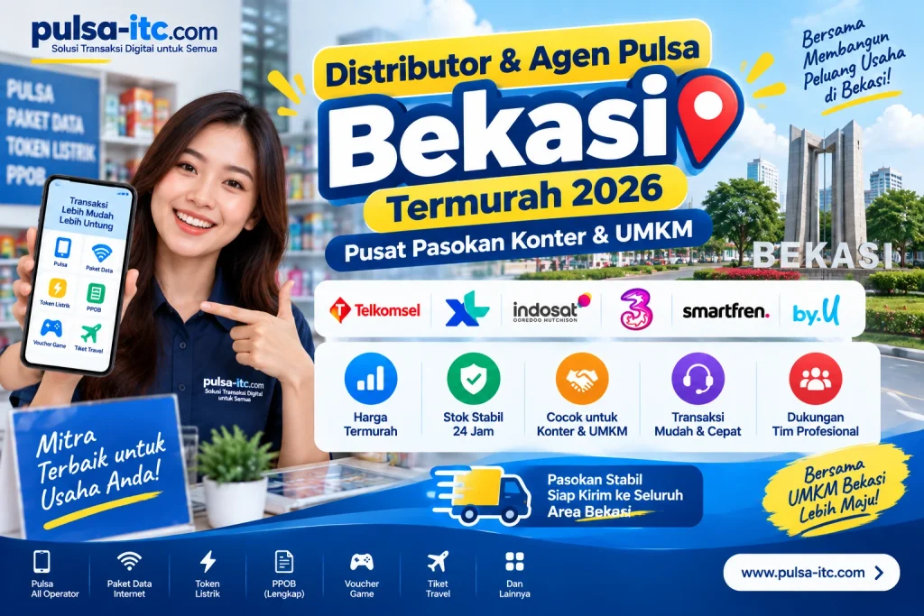 agen pulsa bekasi