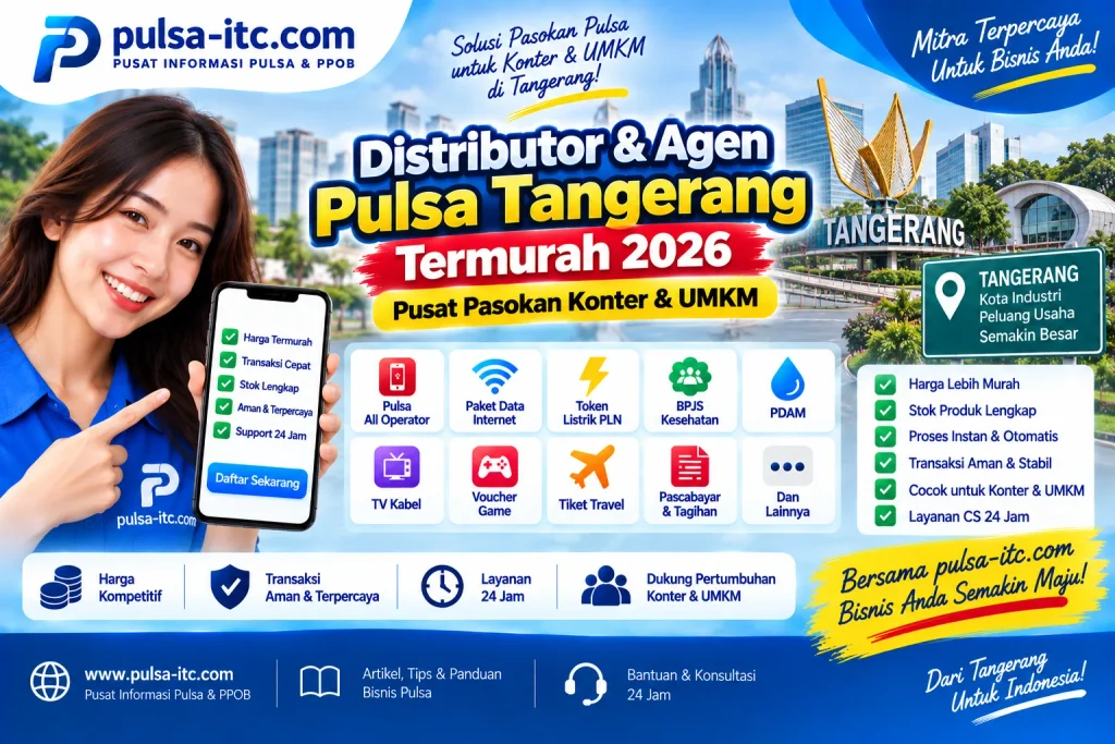 agen pulsa tangerang