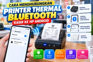 Cara Menghubungkan Printer Thermal Bluetooth Kasir ke HP Android