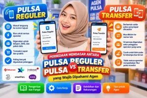 Perbedaan Mendasar Antara Pulsa Reguler dan Pulsa Transfer yang Wajib Dipahami Agen
