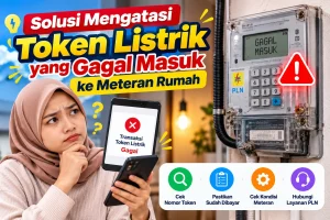 Solusi Mengatasi Token Listrik yang Gagal Masuk ke Meteran Rumah